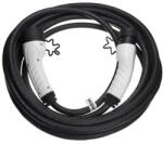 VHBW töltőkábel elektromos autóhoz, plug-in hibridhez - 2-es típusú kábel Type 2, 3 fázisú, 32 A, 22 kW, 10 m (WB-888401510)