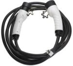 VHBW töltőkábel elektromos autóhoz, plug-in hibridhez - 2-es típusú kábel Type 2, 3-fázisú, 16 A, 11 kW, 5 m (WB-888401516)