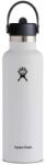 Hydro Flask Thermo palack szájjal 21 OZ Standard Flex Straw Cap, fehér