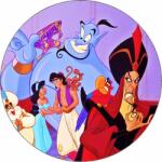 Pictu Hap Ehető papír Aladdin figurák 19, 5 cm - Pictu Hap (pic9001196_kruh)