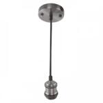 Horozk Electrik Pendul, Horoz, Tesla, Chrome, 1M, 1XE27, Max 60W, 021-003-0001 (0PDN-021-003-0001-040)