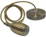 Horozk Electrik Pendul, Horoz, Weber, Bronz, Antic, 1M, 1XE27, Max 60W, 021-008-0001 (0PDN-021-008-0001-021)
