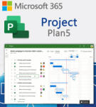 Microsoft Project Plan 5 - éves előfizetés (1 év) (CFQ7TTC0HD9Z-0002_P1YP1Y) - Magyar nyelvű támogatással! (CFQ7TTC0HD9Z-0002_P1YP1Y)