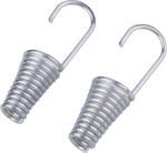 Extol cârlig, 2 buc; pentru benzi de cauciuc de 12 mm, oțel galvanizat de 4 mm