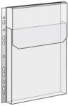 KARTON P+P Folder cu clapă A4 pentru cataloage 180 microfon cu perforare euro/10 buc/