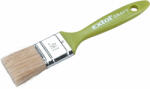 EXTOL perie, plată, simplă, cu mâner; 1" (25mm), lungimea capului: 38mm, grosimea capului: 12mm