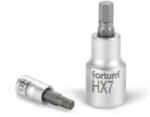 Fortum bucată soclu, imbus, 1/4", 61CrV5/S2, crom mat; 4mm (HX4) Set capete bit, chei tubulare