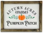 Kreatív Õszi desztatábla tölgy kerettel "Autumn Acres Farm