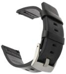 Mybandz 22SKU2133 OLASZ PREMIUM LEATHER RASPLE / BLACK-SINTER / 22MM (22SKU2133)