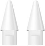 Baseus touch screen creion de înlocuire vârf 2pcs (silicon) WHITE Apple Pencil compatibil SXBC010002 (SXBC010002)