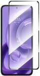 Picasee 3x 3D üvegfólia kerettel az alábbi mobiltelefonokra Motorola Edge 40 Neo - fekete - 2+1 ingyen