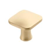 GTV Buton mobila auriu PIAZZA 30x30mm (GZ-PIAZZA-1-18)