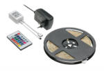 GTV Kit banda LED RGB cu telecomanda, distribuitor si banda LED 5m, 25W , IP20 (LD-ZL5RGB150-00)