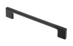 GTV Maner mobila negru mat UZ819, 192mm (UZ-819192-20)