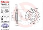 BREMBO Disc frana BREMBO 09. A652.1X - piesa-auto