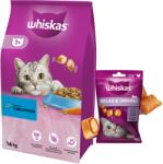 Whiskas Hrană uscată pentru pisici 1+ cu ton 14kg+WHISKAS Relax & Relieve 45g