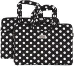 Wonder Briefcase Laptop 15-16 inches fekete pöttyös