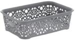 MEGAPLAST Mega Plast MONAKO XS, 6 × 20 × 14cm, szürke metál (MAT26406)