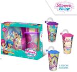 Kids Licensing - SHIMMER AND SHINE к-т кутия за храна и чаша със сламка