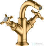 Hansgrohe Axor Montreux kétkaros bidé csaptelep automata leeresztővel, szálcsiszolt sárharéz hatású 16520950 (16520950)