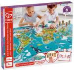 Hape Puzzle 2-in-1 Turul Lumii