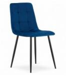  Scaun Bucatarie Si Dining KARA Catifea Bleumarin x 1 Buc