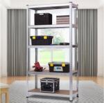 Fistar Raft 200x100x40 cm metalic zincat cu 5 polite, portanta 875 kg Raft