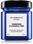 Vila Hermanos Apothecary Cobalt Blue Tuberose & Magnolia Tree lumânare parfumată 150 g