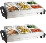 Jago Elektromos ételmelegítő készlet 2x 150 W (WMTR01-2x2.5L+2x1L-2er)