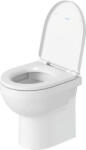Duravit No. 1 DuraStyle Basic padlón álló WC-szett, magasfényű fehér 41840900A1 (41840900A1)