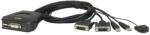 ATEN Comutator KVM ATEN USB DVI, 2 porturi - CS22D CS22D-A7 (CS22D-A7)