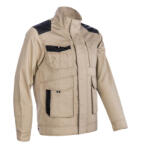 Coverguard Munkavédelmi Kabát Coverguard OROSI 4XL-es homok szín, kevertszálas ripstop anyag 5ORJ020 (5ORJ0204XL)