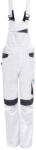 TOP Munkavédelmi Mellesnadrág TOP NOVA M-es fehér (TOP_NOVA-BP-WH-M)
