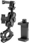 Ulanzi U-Select MP-5 csőre szerelhető konzol, telefon és akciókamera tartóval, kerékpár kormányhoz (UL-2998)