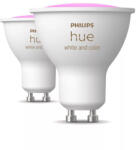 Philips Hue GU10 4.2W WACA Philips-8720169229815 2db szett led fényforrás (8720169229815)