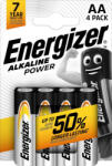 Duracell Energizer Alkaline Power AA elem 4db-os