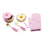 Viga Toys Accesorii de bucatarie din lemn, Viga Toys (VIG50116) Bucatarie copii