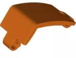 LEGO® 24116c167 - LEGO vöröses narancssárga technic panel, íves 3 x 6 x 3 méretű 2 pin csatlakozóval (24116c167)