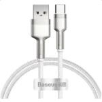 Baseus Cablu de date Baseus Cafule Series Metal, USB male - USB-C male, 1m, Silver (KCAKF000102)