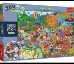 Trefl Trefl: Spy Guy Europe puzzle cu imagini de detectiv - 500 de piese Puzzle