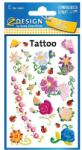 AVERY Tatuaj autocolant AVERY flori colorate 56691 (56691)