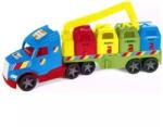 Wader Wader: Camion de colectare selectivă a deșeurilor Magic Truck Basic - 79 cm