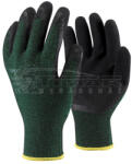 TOP Munkavédelmi Kesztyű Zöld-fekete latex mártott, csúszásbiztos TOP_COMFORT-XL 10/XL (TOP_COMFORT-XL)