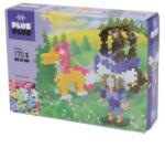 Plus-Plus Plus-Plus: Trăsură trasă de cai în culori pastelate