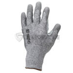 Coverguard Munkavédelmi Kesztyű Eurocut Strong P110 szürke kötött, PU+bőr tenyér, vágásbiztos 1CHSP00010 10/XL (1CHSP00010)