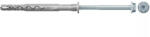 Fischer 540129 Rögzítődübel galvanizált, hatlapfejű csavarral, SXRL-FUS 8x80/TX30/SW10 (540129)