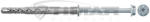 Fischer 522721 Rögzítődübel galvanizált, hatlapfejű csavarral, SXRL-FUS 10x120/TX40/SW13 (522721)
