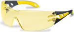 uvex Munkavédelmi Szemüveg UVEX PHEOS sárga, sportos design, UV védelem, fekete/sárga szár 9192385 (9192385)