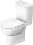 Duravit No. 1 DuraStyle Basic Kompakt monoblokk WC csésze, magasfényű fehér 21830900002 (21830900002)