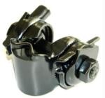 Kalin nyeregcső fej hagyományos nyeregcsövekhez (knóbli), acél, fekete